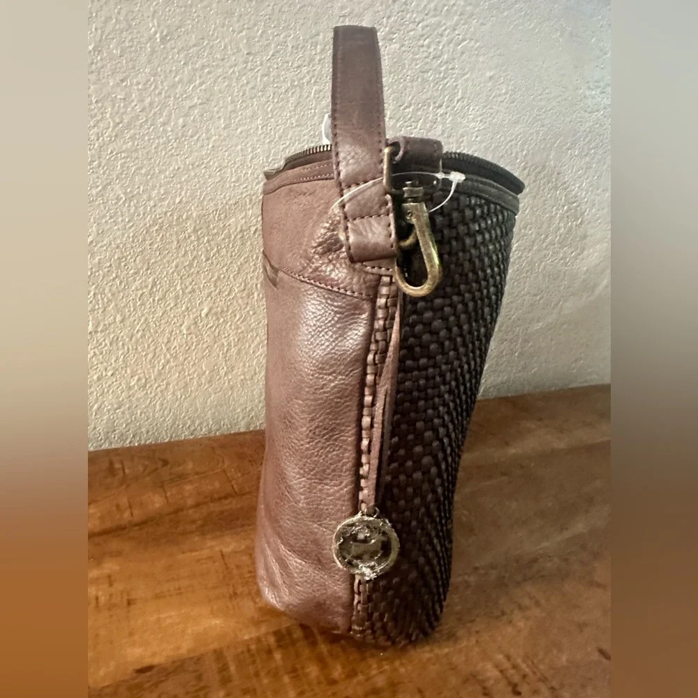 🆕 ASHWOOD WOVEN HOBO BAG IN BROWN - Picture 4 of 10